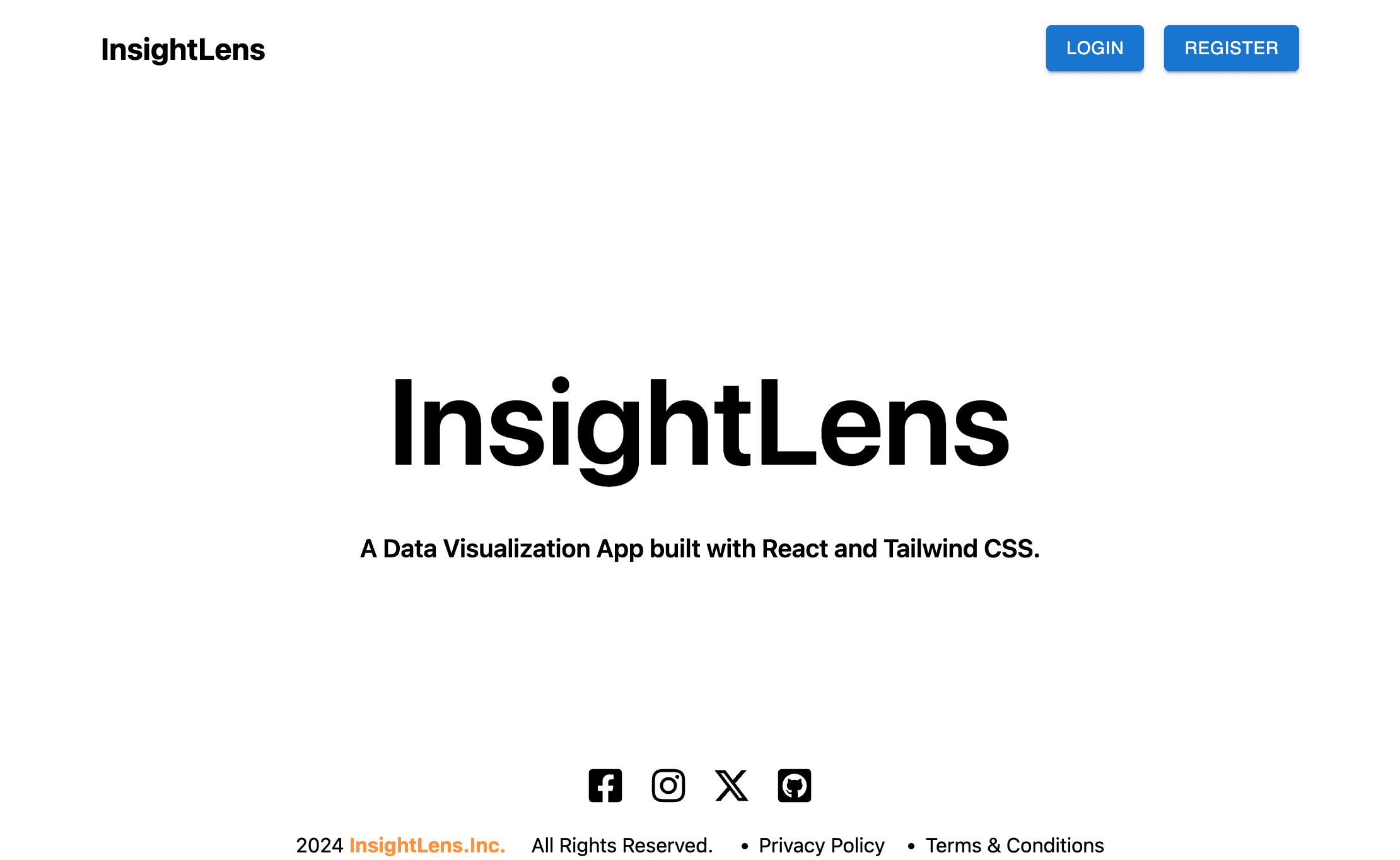 Screenshot of InsightLens